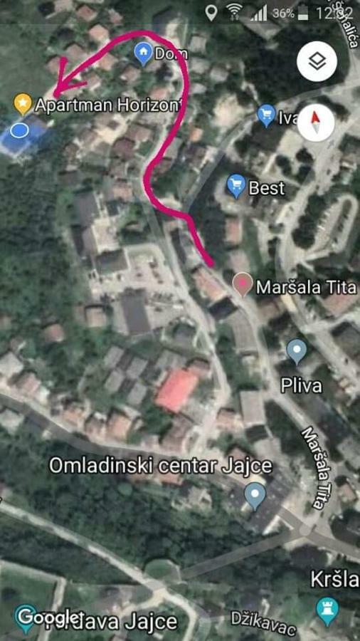 Horizont Apartmans Jajce Bagian luar foto